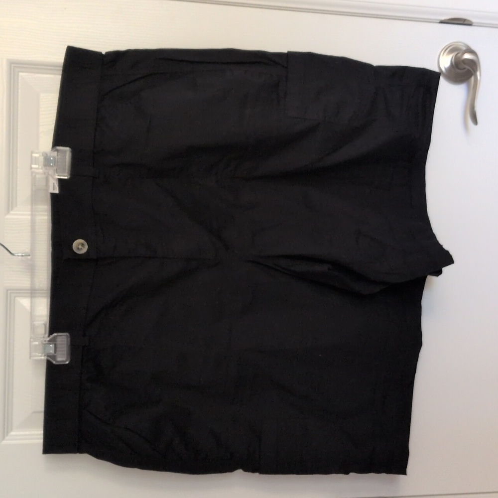 NWT Sonoma Black Cotton Bermuda Shorts - 22W